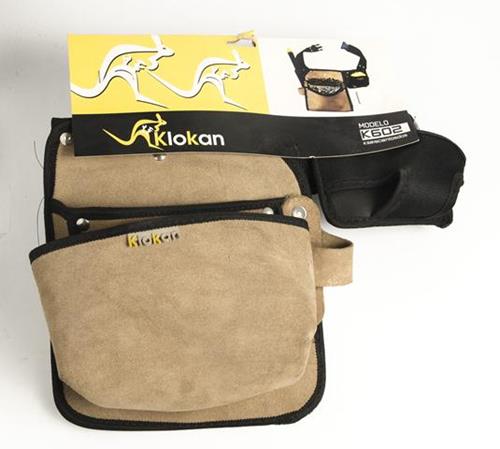 PORTA HERRAMIENTAS KLOKAN K602 DURLOK SIMPLE (CUERO)