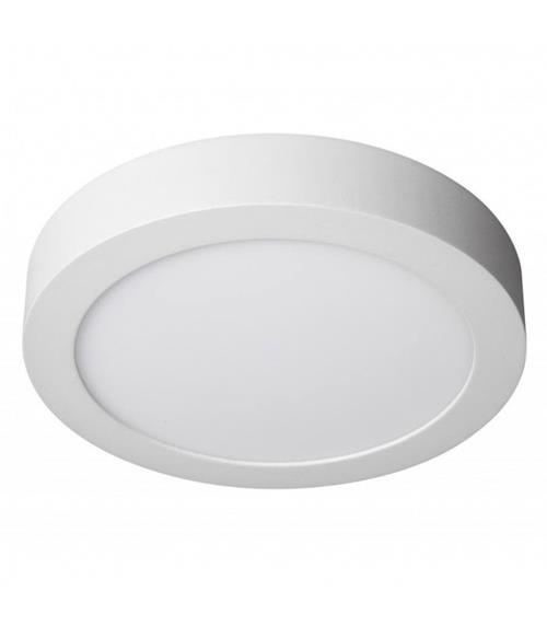 PANEL LED APLICAR REDONDO 12W. LUZ FRIA 172 MM.