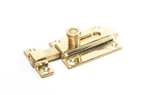 PASADOR DE BRONCE PULIDO CON TRABA NO 1