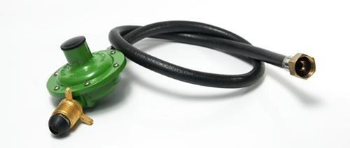 REGULADOR PARA GAS DE 10 KG. CON MANGUERA BROGÁS (O. CHINA)