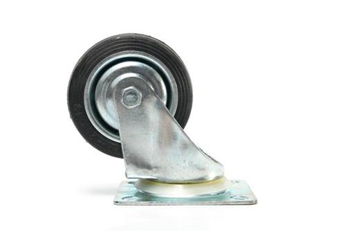 RUEDA GIRATORIA DE GOMA DE 75 MM. CON LLANTA SRB (O. CHINA)