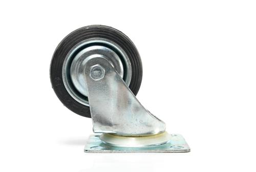 RUEDA GIRATORIA DE GOMA DE 75 MM. CON LLANTA SRB (O. CHINA)