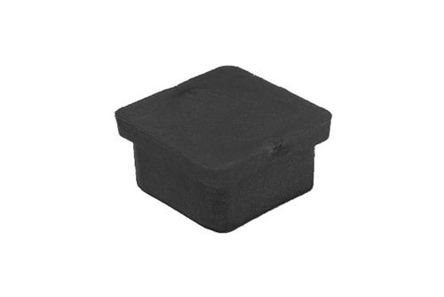 REGATÓN PLÁSTICO CUADRADO SCOGAR DE 30 MM. NEGRO