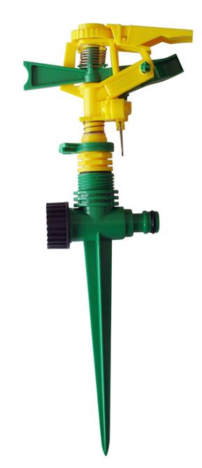 ROCIADOR PLÁSTICO JABALINA GIRATORIO DE IMPULSO P/ACOPLE RÁPIDO (O. CHINA)
