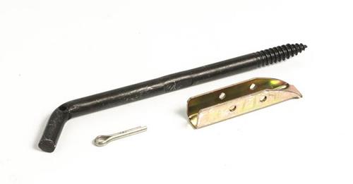 RETÉN REVERSIBLE PARA POSTIGO EL ESCUERZO DE 120MM.NEGRO (6 U.)