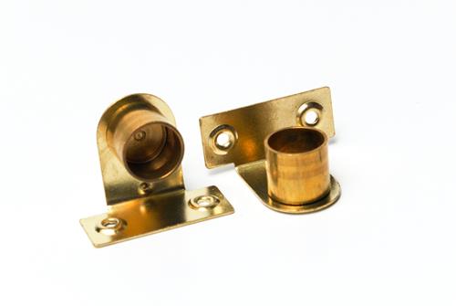 SOPORTE CODO BRONCEADO DE 1/2