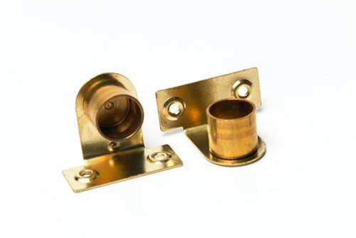 SOPORTE CODO BRONCEADO DE 3/4