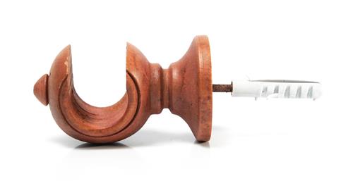 SOPORTE COLONIAL DE CEDRO DE 22MM. ABIERTO