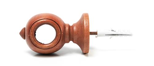 SOPORTE COLONIAL DE CEDRO DE 22MM. CERRADO