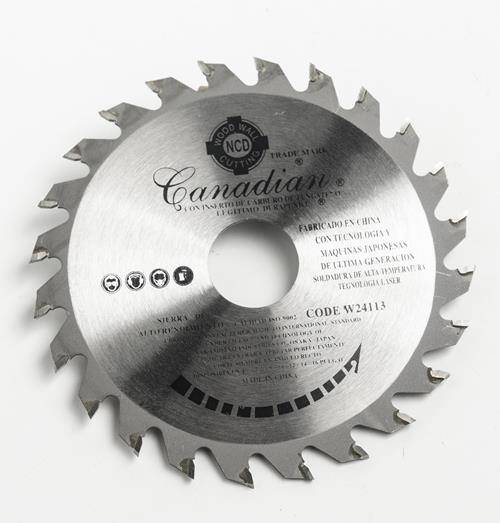 SIERRA CIRCULAR P/WIDIA CANADIAN 4 1/2 X 24 DIENTES