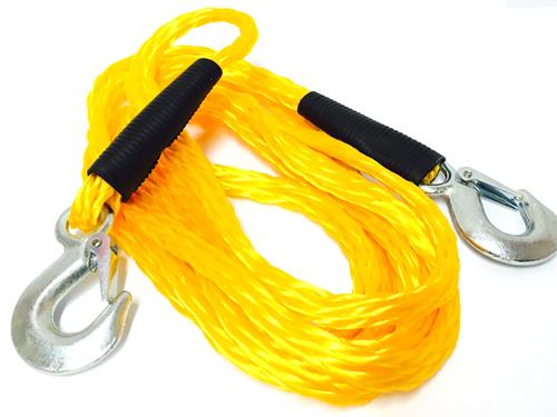 SOGA DE REMOLQUE 4 MTS. CON GANCHOS METALICOS