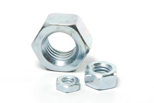 TUERCA ALTA ZINCADA DE HIERRO DE 5/16