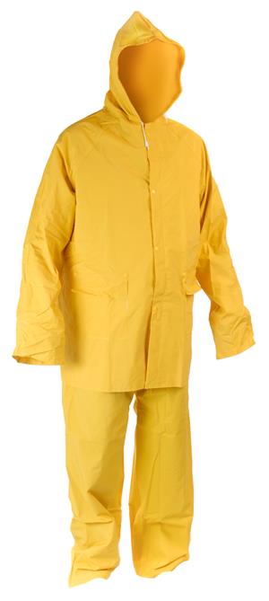TRAJE IMPERMEABLE PVC TANGO AMARILLO TALLE L (O.CHINA)
