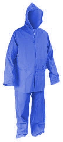 TRAJE IMPERMEABLE PVC TANGO AZUL TALLE XXL (O.CHINA)