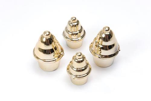 TERMINAL BRONCEADO PLÁSTICO PARA CAÑO DE 5/8