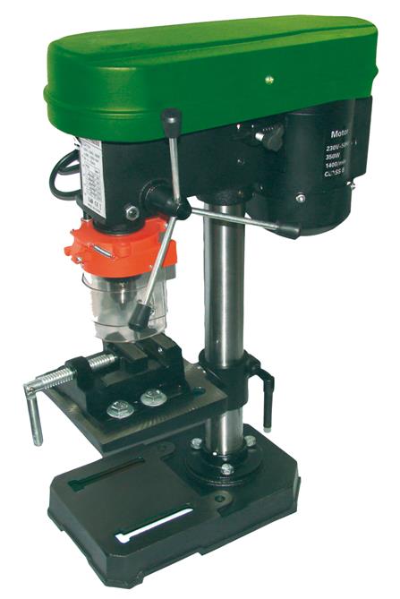 TALADRO DE BANCO FOX-PRO DE 13 MM. 5 VELOC. 580 MM. C/ MORSA (250 W.) ART.013