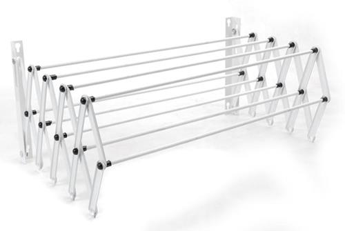 TENDEDERO EXTENSIBLE PLASTIFICADO SAFARI DE 100 CM.. 9 VARILLAS