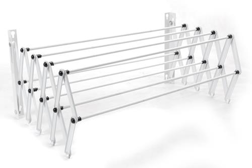 TENDEDERO EXTENSIBLE PLASTIFICADO SAFARI DE 45 CM.. 9 VARILLAS