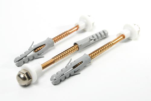 TORNILLO DE BRONCE P/INODORO CABEZA NIQUELADA 22X70