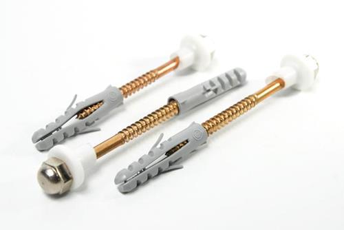 TORNILLO DE BRONCE P/INODORO CABEZA NIQUELADA 22X80 (CAJA CERRADA)