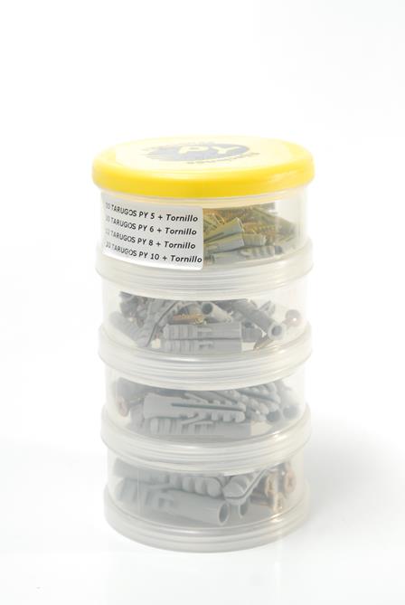 TARUGO DE NYLON PY APYLABLES(75 DE 5-50 DE 6-25 DE 8-15 DE 10)