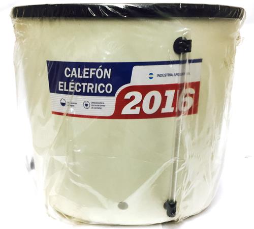 TERMO ELÉCTRICO PLAST. RESIST. HIERRO DE 20 L.