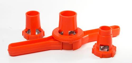 TERRAJA PARA P.V.C. SANOGASS STANDARD 1/2, 3/4 Y 1