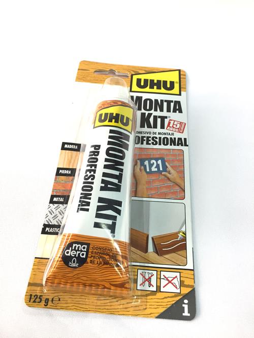 UHU PEGAMENTO MONTA-KIT POMO X 125 G. (O.HOLANDA)