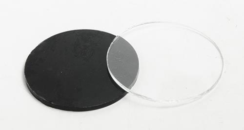 VIDRIO REDONDO PARA CARETA DE SOLDAR TONO 5